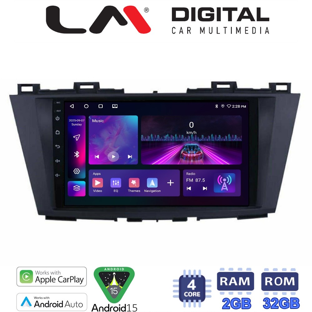 LM Digital - LM ZA4440 GPS Οθόνη OEM Multimedia Αυτοκινήτου για MAZDA 5 2011>   (CarPlay/AndroidAuto/BT/GPS/WIFI/GPRS)
