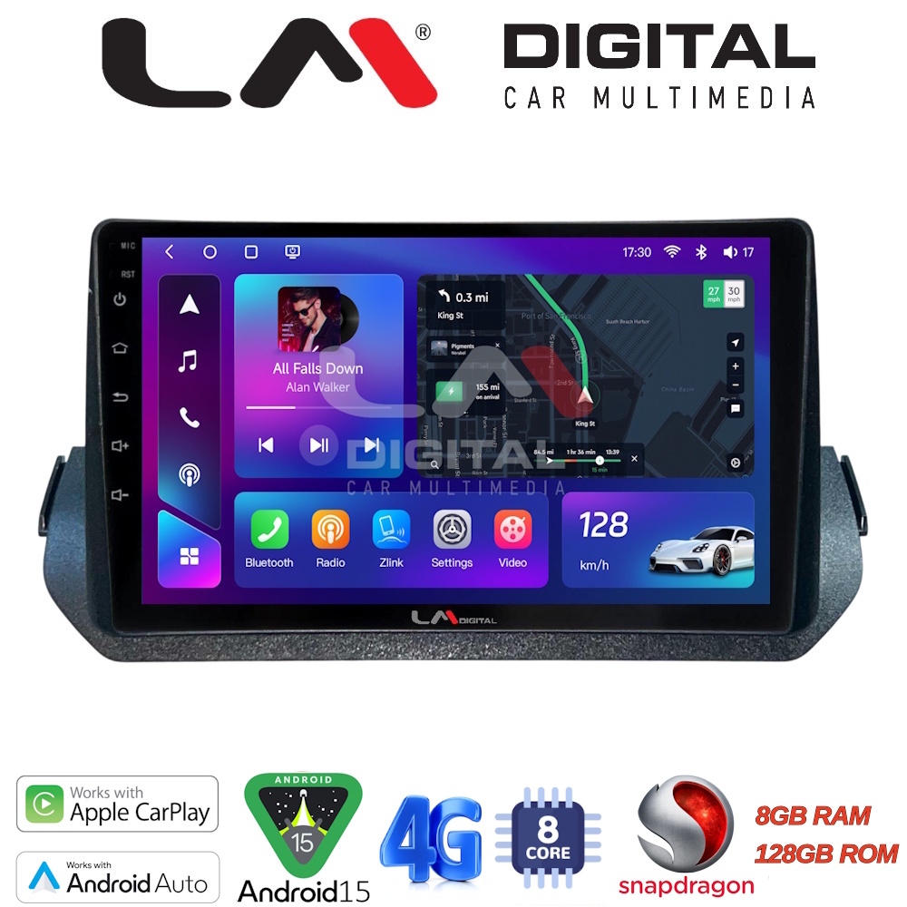 LM Digital - LM ZT8979 GPS Οθόνη OEM Multimedia Αυτοκινήτου για Mitsubishi Outlander 2021> (CarPlay/AndroidAuto/BT/GPS/WIFI/GPRS)