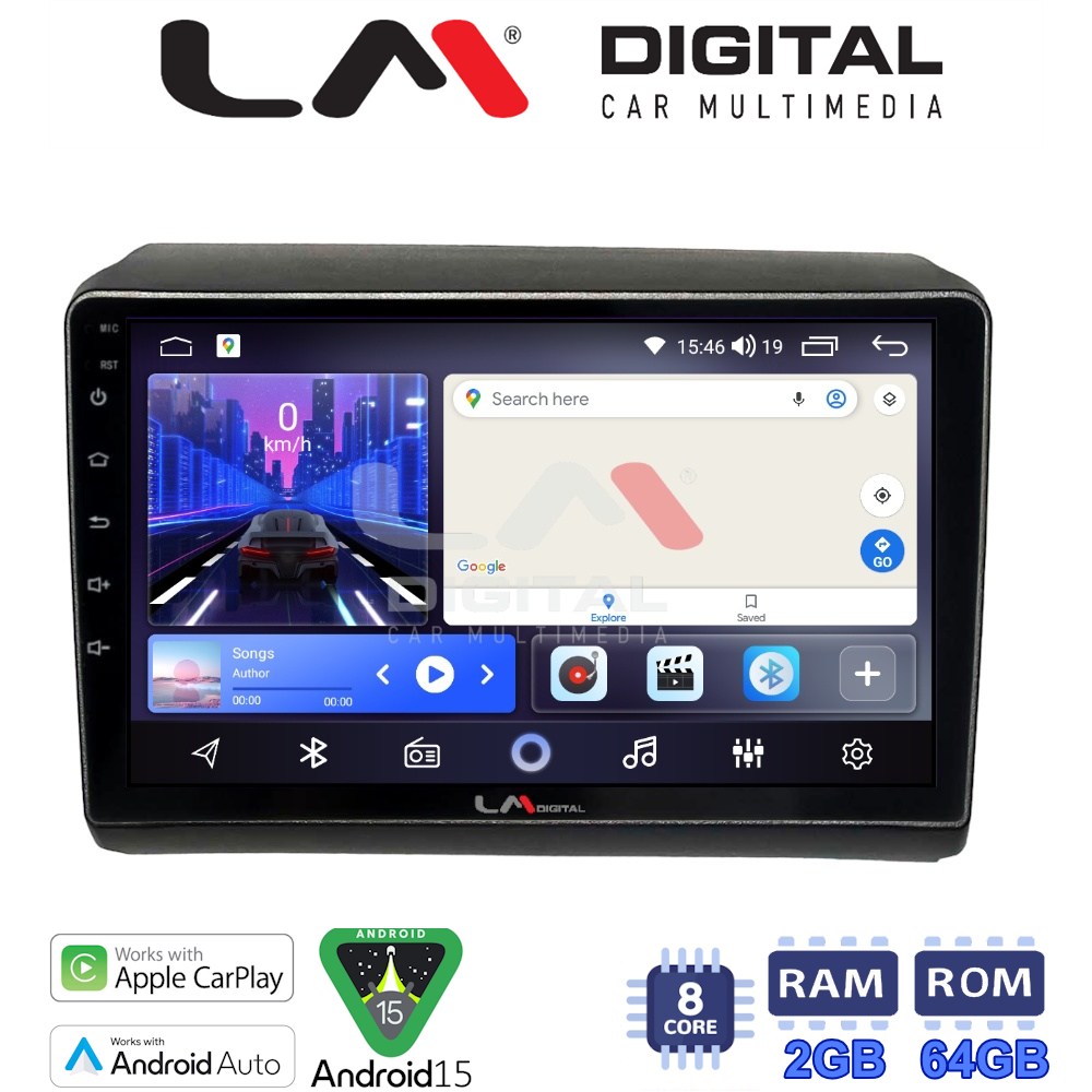 LM Digital - LM ZW8194 GPS Οθόνη OEM Multimedia Αυτοκινήτου για Fiat Ducato - Citroen Jumper - Peugeot Partner 2012>
Μόνο αν έχει εργοστασιακό μηχάνημα (CarPlay/AndroidAuto/BT/GPS/WIFI)