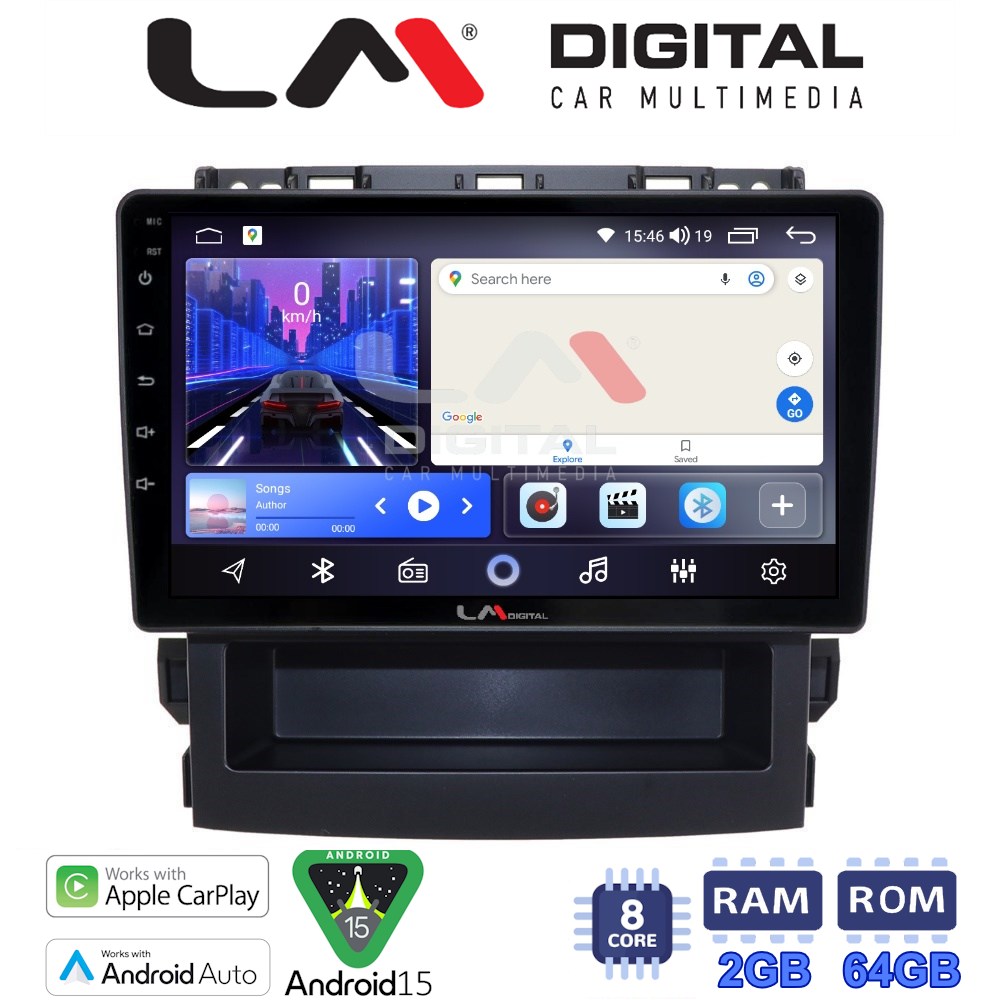 LM Digital - LM ZW8264 GPS Οθόνη OEM Multimedia Αυτοκινήτου για Subaru Forester 2019 > (CarPlay/AndroidAuto/BT/GPS/WIFI)