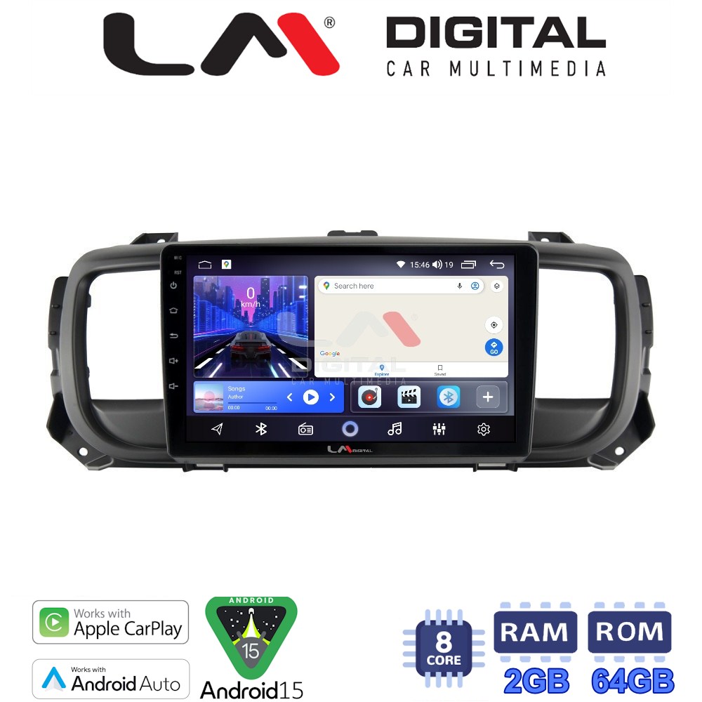 LM Digital - LM ZW8705 GPS Οθόνη OEM Multimedia Αυτοκινήτου για Citroën SpaceTourer 2016 >Citroën Jumpy 2016 >Peugeot Expert 2016 >Toyota ProAce 2016 >Opel Vivaro 2019 >Fiat Scudo 2022 >Δείτε τί φίσα έχει το αυτοκίνητο πριν την αγο