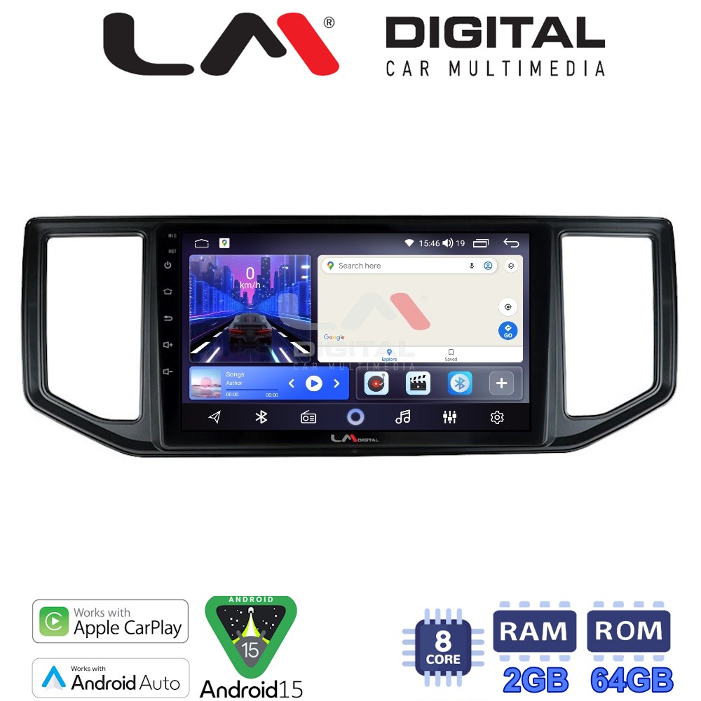 LM Digital - LM ZW8997 GPS Οθόνη OEM Multimedia Αυτοκινήτου για VW CRAFTER  2017 > 2021
MAN TGE  2017 > (CarPlay/AndroidAuto/BT/GPS/WIFI)