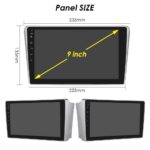 DIGITAL IQ BXK 19704BL_CPAA (9inc) MULTIMEDIA TABLET for TOYOTA AVENSIS (T25) mod. 2003-2009 (BLACK) - Image 4