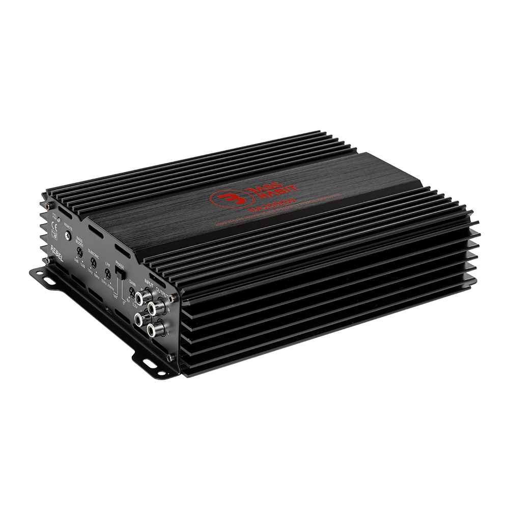 Ενισχυτής αυτοκινήτου Monoblock 2000W Bass Habit Rebel RA2000W