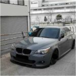 Μπροστινό Spoiler Για Bmw 5 E60 2003-2011 Hamman Look Γυαλιστερό Μαύρο Από Abs Πλαστικό 1 Τεμάχιο - Image 2