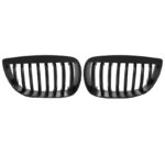 Καρδιές Μάσκας Για Bmw 1 E81  E82  E87  E88 04-07 Μαύρο Ματ 2 Τεμάχια