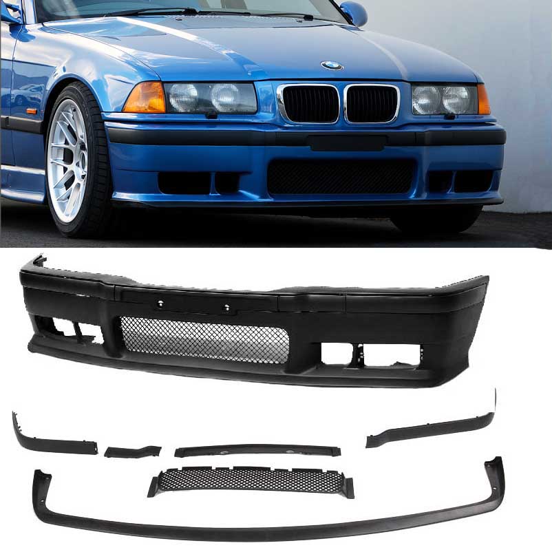0007179-1-mprostinos-profylakthras-gia-bmw-3-e36-90-99-m3-look-195-01 Μπροστινός Προφυλακτήρας Για Bmw 3 E36 90-99 M3 Look - Image 1