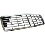Μάσκα Για Mercedes-Benz C-Class W202 93-01 Avantgarde Χρώμιο  Μαύρο 1 Τεμάχιο - Image 2