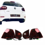 Πισινά Φανάρια Set Για Vw Golf V (5) 03-08 Led Urban Style Cherry RedSmoke Winjet