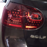Πισινά Φανάρια Set Για Vw Golf V (5) 03-08 Led Urban Style Cherry RedSmoke Winjet - Image 4