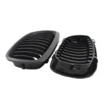Καρδιές Μάσκας Για Bmw 3 E46 03-06 CoupeCabrio Μαύρο Ματ 2 Τεμάχια - Image 3