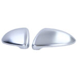 Καπάκια Καθρεφτών Για VW Golf VII (7) 12-20  Touran 15+ Brushed Aluminium 2 Τεμάχια - Image 2