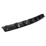 Diffuser Πίσω Προφυλακτήρα Universal Με 7 Πτερύγια Carbon Look Από Abs Πλαστικό 1 Τεμάχιο - Image 2