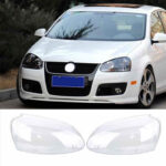 Κρύσταλλα Φαναριών Για VW Golf V 03-08 Ζευγάρι 2 Τεμάχια
