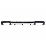 Diffuser Πίσω Προφυλακτήρα Για Mercedes-Benz E-Class W213 16-19 Με Amg Προφυλακτήρα ΜαύροΧρώμιο - Image 2
