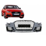 Μπροστινός Προφυλακτήρας Για Audi A3 8V 16-18 Sedan  Cabrio Facelift RS3 Look
