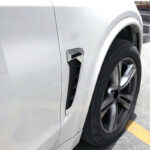 Αεραγωγοί Φτερών Για Bmw X5 F15 13-18 M-Look Χρώμιο  Μαύρο 2 pcs - Image 2