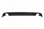 Diffuser Πίσω Προφυλακτήρα Για VW Golf VII (7.5) 17-20 Facelift GTI Με 2 Μονές Εξατμίσεις Δεξια & Αριστερά Από Abs Πλαστικό 1 Τεμάχιο - Image 2
