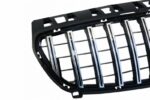 Μάσκα Για Mercedes-Benz A-Class W176 12-15 GT Amg Panamericana Look ΜαύροΧρώμιο 1 Τεμάχιο - Image 4