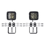Προβολείς Εργασίας Set Osram Cube VX80-SP 4 Led 12  24 Volt 7.5W LEDWL101-SP - Image 4