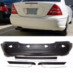 Πισινός Προφυλακτήρας Για Mercedes-Benz C-Class W203 00-07 C32 Amg Look