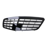 Μάσκα Για Mercedes-Benz S-Class W221 09-13 S63 S65 Amg Look Γυαλιστερό Μαύρο 1 Τεμάχιο - Image 2