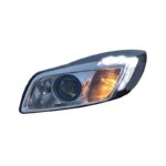 Μπροστινά Φανάρια Set Για Opel Insignia 08-12 TRU DRL Μαύρα H7 Carner - Image 4