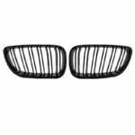 Καρδιές Μάσκας Για  Bmw 2 F22  F23 14-16 M4 Look Με Διπλή Γρίλια Μαύρο Γυαλιστερό Με 2 Τεμάχια - Image 3