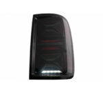 Πισινά Φανάρια Set Για VW Amarok 10-21 Full Led Bar Dynamic Φλας Μαύρο  Φιμέ VLand - Image 4