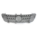 Μάσκα Για Mercedes-Benz ML-Class W164 05-08 Amg Look ΑσημίΧρώμιο 1 Τεμάχιο - Image 2