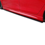 Πλαινά Μαρσπιέ Για VW Golf VI (6) 08-11 Πρόσθετο Για R20 Μασπιέ Γυαλιστερό Μαύρο Από Abs Πλαστικό Maxton Design 2 Τεμάχια