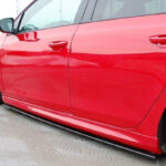 Πλαινά Μαρσπιέ Για VW Golf VI (6) 08-11 Πρόσθετο Για R20 Μασπιέ Γυαλιστερό Μαύρο Από Abs Πλαστικό Maxton Design 2 Τεμάχια - Image 3