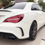 Πλαινά Πτερύγια Πισινού Προφυλακτήρα Για Mercedes-Benz CLA W117 13-17  Coupe Με Amg Προφυλακτήρα Γυαλιστερό Μαύρο 2 Τεμάχια - Image 4