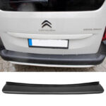 Προστατευτικό Πίσω Προφυλακτήρα Για Citroen Berlingo  Opel Combo E  Peugeot Partner  Rifter  Toyota Proace 2018+ Από Abs Πλαστικό Μαύρο