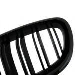 Καρδιές Μάσκας Για Bmw 5 F10  F11  F18 10-16 M4 Look Με Διπλή Γρίλια Μαύρο Γυαλιστερό V.2 2 Τεμάχια - Image 4