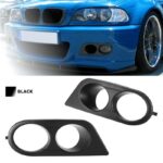 Καπάκια Προβολέα Εμπρός Πλαινά Για Bmw 3 E46 M3 98-05 Hamman Look Διπλά Μαύρα Αριστερό & Δεξί 2 Τεμάχια China