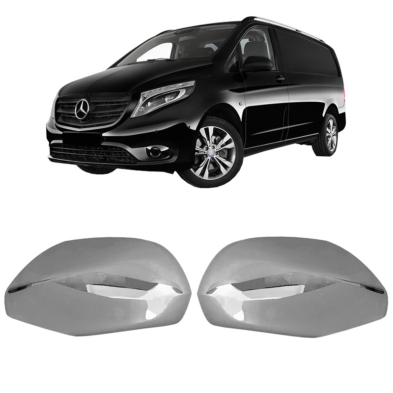 0029518-1-kapakia-kathreftwn-gia-mercedes-benz-vito-w447-14-apo-anokseidwto-atsali-steel-2-temaxia-16450-01 Καπάκια Καθρεφτών Για Mercedes-Benz Vito W447 14+ Από Ανοξείδωτο Ατσάλι (Steel) 2 Τεμάχια - Image 1