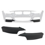 Μπροστινά Spoiler Δεξιά & Αριστερά Για Bmw 3 F30  F31 2012-2017 M-Tech Από Abs Πλαστικό 2 Τεμάχια - Image 2