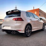 Αεροτομή Οροφής Για Vw Golf VII (7-7.5) 12-20 Oettinger Look Απλή Έκδοση Μαύρο Γυαλιστερό - Image 4