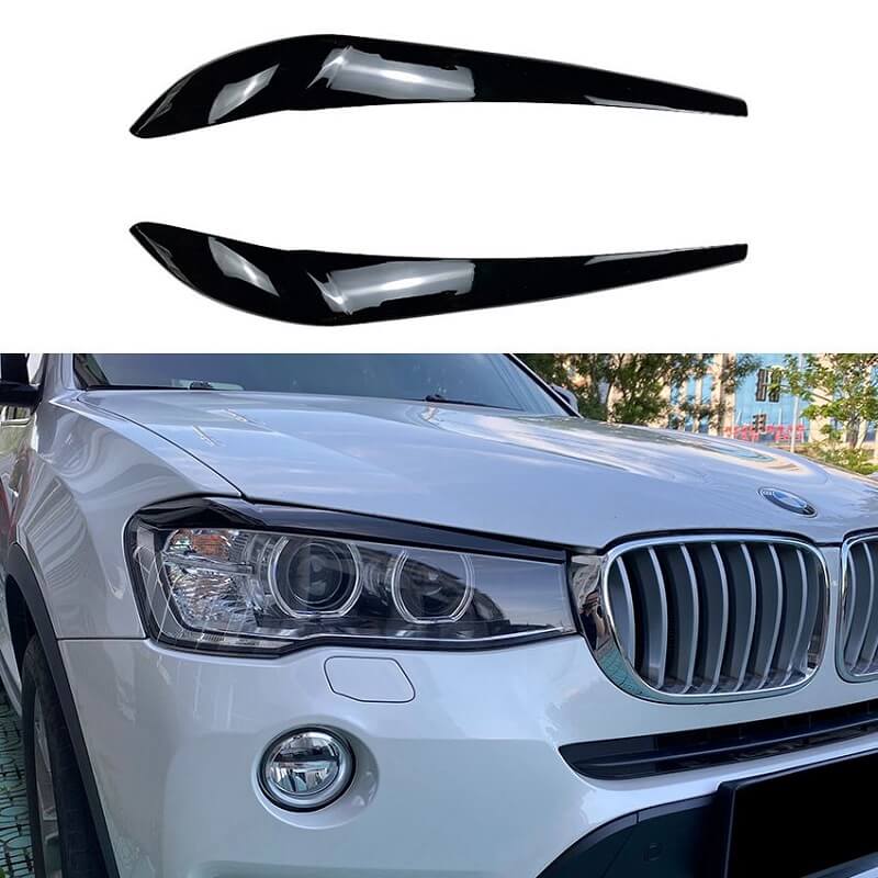 0029875-1-frydakia-mprostinwn-fanariwn-gia-bmw-x3-f25-lci-x4-f26-2014-2017-bammena-mayro-gyalistero-xrwma-2-temaxia-16819-02 Φρυδάκια Μπροστινών Φαναριών Για Bmw X3 F25 LCI & X4 F26 2014-2017 Βαμμένα Μάυρο Γυαλιστερό Χρώμα 2 Τεμάχια - Image 1