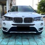 Φρυδάκια Μπροστινών Φαναριών Για Bmw X3 F25 LCI & X4 F26 2014-2017 Βαμμένα Μάυρο Γυαλιστερό Χρώμα 2 Τεμάχια - Image 2