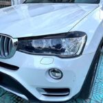 Φρυδάκια Μπροστινών Φαναριών Για Bmw X3 F25 LCI & X4 F26 2014-2017 Βαμμένα Μάυρο Γυαλιστερό Χρώμα 2 Τεμάχια - Image 4