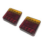 Φανάρια Τρέιλορ Led 12 Volt 95x95x20 mm 1 Τεμάχιο - Image 2