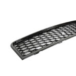 Μάσκα Για Audi A4 B6 8E 00-04 RS-Look Κυψελωτή Χωρίς Σήμα Γυαλιστερό Μαύρο 1 Τεμάχιο - Image 2