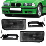Προβολείς Ομίχλης Για Bmw 3 E36 90-98 Smoke Retro Look 2 Τεμάχια