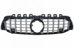 Μάσκα Για Mercedes-Benz A-Class W177 18+ GT Amg Panamericana Look ΜαύροΧρώμιο 1 Τεμάχιο - Image 4