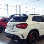 Αεροτομή Οροφής Για Mercedes-Benz GLA X156 14-19 Amg GLA45 Look Γυαλιστερή Μαύρη Από Abs Πλαστικό - Image 2