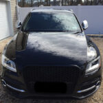 Μάσκα Για Audi Q5 8R Facelift 12-15 RSQ5 Look Κυψελωτή Μαύρο Γυαλιστερό 1 Τεμάχιο - Image 4