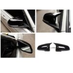 Καπάκια Καθρεφτών Για Bmw 5 F10  F11 LCI (Facelift) 6 F06 F12 F13 7 F02 F03 F04 14-18 M4 Look Γυαλιστερό Μαύρο 2 Τεμάχια - Image 2
