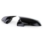 Καπάκια Καθρεφτών Για Bmw 5 F10  F11 LCI (Facelift) 6 F06 F12 F13 7 F02 F03 F04 14-18 M4 Look Γυαλιστερό Μαύρο 2 Τεμάχια - Image 3
